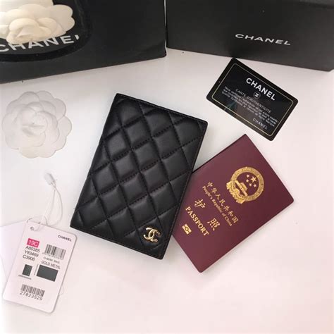 replica chanel passport cover|chanel flap card holder price.